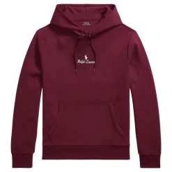Chain Stitch Logo Drawstring Hoodie