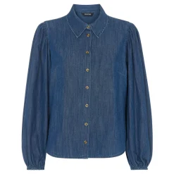 Chambray Pleat Shirt