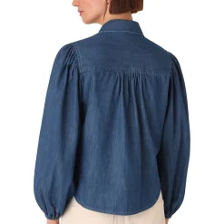Chambray Pleat Shirt
