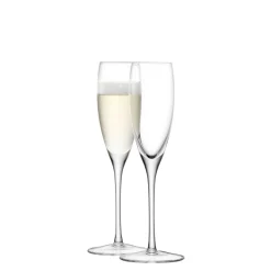 Best LSA INTERNATIONAL Champagne Flute 160ml Clear Set of Two