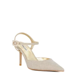 Online DUNE LONDON Channel Buckle Pumps