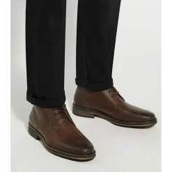 New DUNE LONDON Charleys Leather Chukka Boots