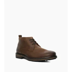 New DUNE LONDON Charleys Leather Chukka Boots