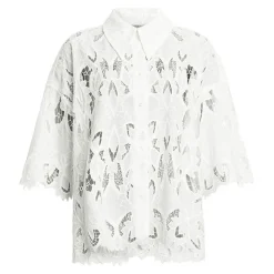 Sale ALLSAINTS Charli Embroidered Lace Shirt