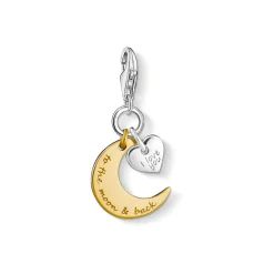 Charm Pendant I Love You To The Moon