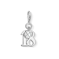 New THOMAS SABO Charm Pendant Lucky Number 18