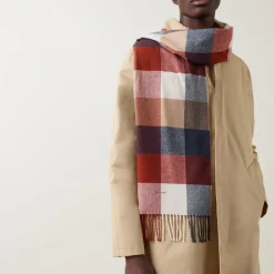 Check Logo Scarf