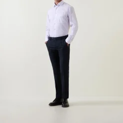 Check Pocket Single-Cuff Shirts