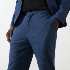 Best SCOTCH & SODA Check Seersucker Trousers