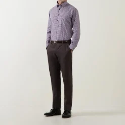 Online ETERNA Check Single Cuff Shirt