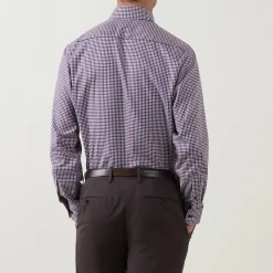 Online ETERNA Check Single Cuff Shirt