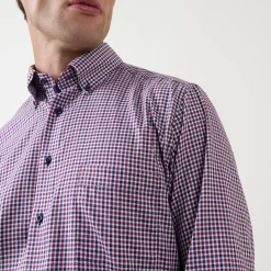 Online ETERNA Check Single Cuff Shirt