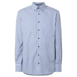 Outlet ETERNA Check Single Cuff Shirt