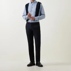 Outlet ETERNA Check Single Cuff Shirt