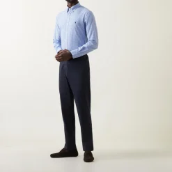 Check Single-Cuff Formal Shirt