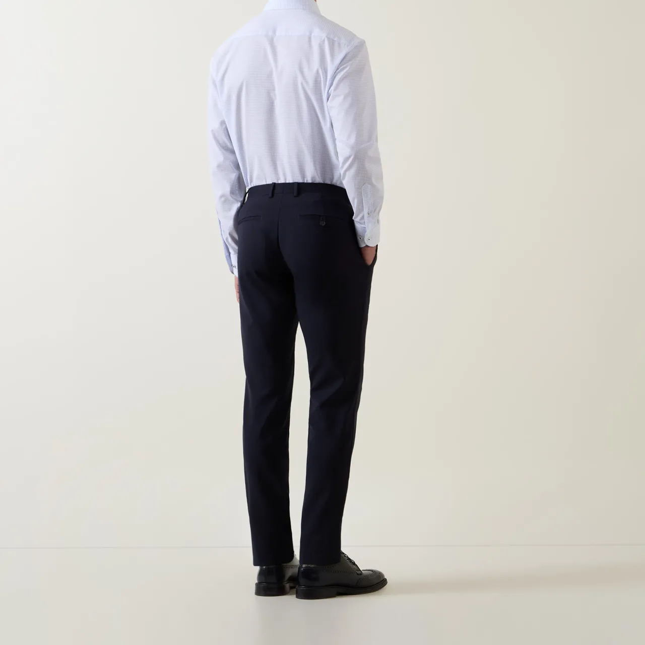 Clearance ETERNA Check Single-Cuff Shirt