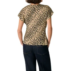 Cheetah Print Blouse