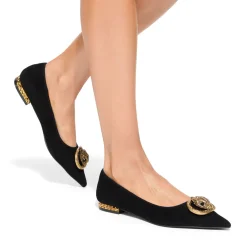 Discount KURT GEIGER LONDON Chelsea Pointed-Toe Flats