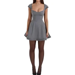 Cheri Flared Mini Dress