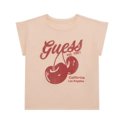 Fashion GUESS Cherry Logo T-Shirt