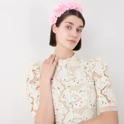 Outlet DEB FANNING Chiffon Ruffle Headband