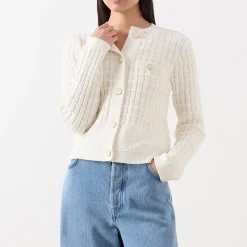 Chin Textured Cardigan