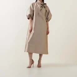 Sale ROISIN LINNANE Chloe Bow-Detail Dress