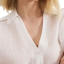 Chrissy Pleated Blouse