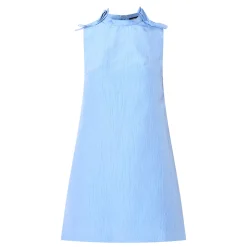 Online SISTER JANE Cielo Shoulder Bows Mini Dress