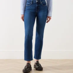 Cindy High-Rise Straight Leg Jeans