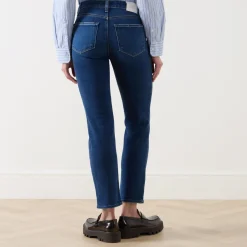 Cindy High-Rise Straight Leg Jeans