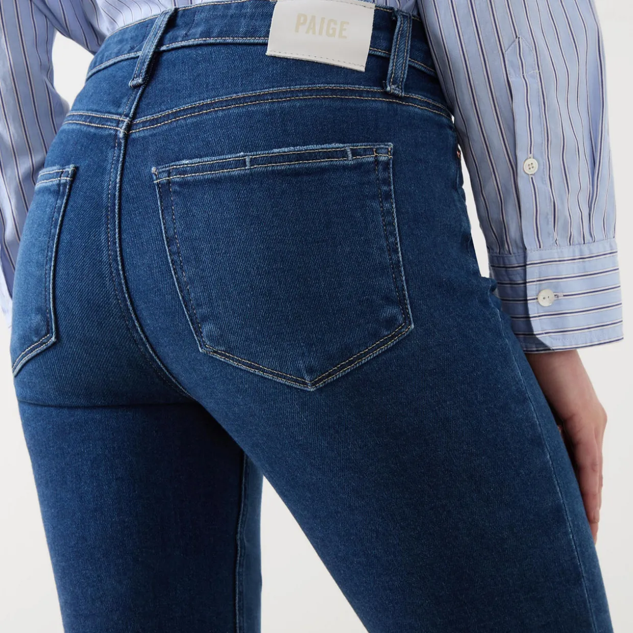 Cindy High-Rise Straight Leg Jeans