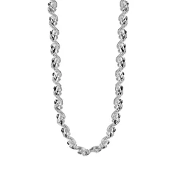 Circular Necklace & Bracelet Two-Piece Set