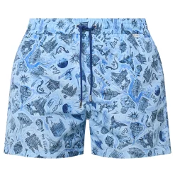 City Daisy Printed Swim Shorts