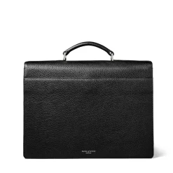 City Grained Leather Briefcase