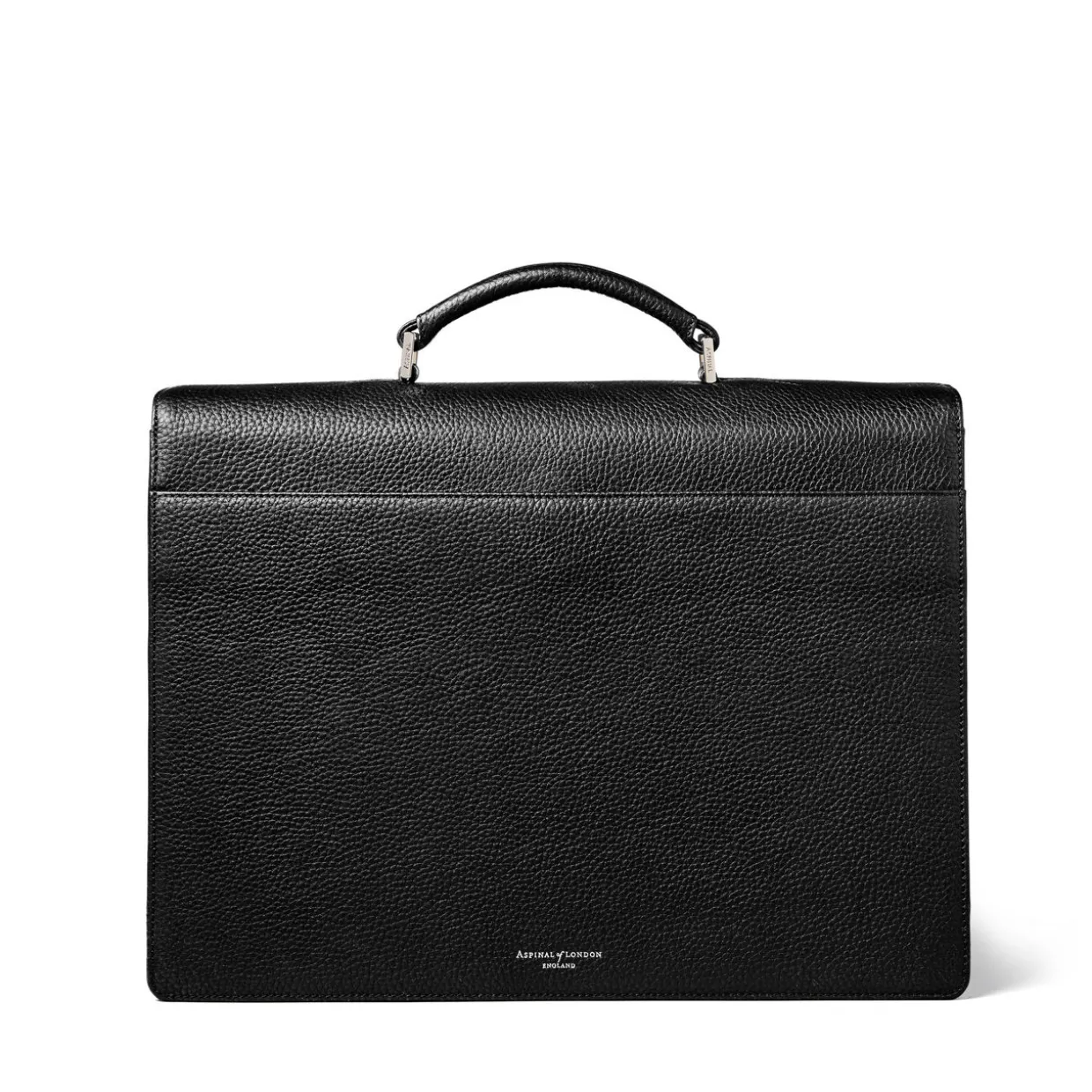 City Grained Leather Briefcase