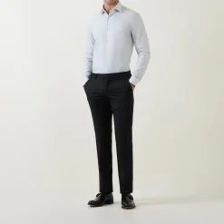 CK Logo Single Cuff Formal Shirt