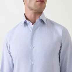 Discount CALVIN KLEIN CK Logo Single Cuff Formal Shirt