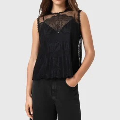Clara Sheer Lace Top