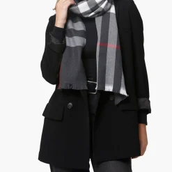 Hot FOXFORD Classic Check Merino Wool Scarf