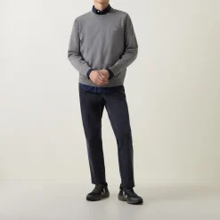 Classic Cotton Crew Neck Sweater