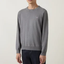 Classic Cotton Crew Neck Sweater