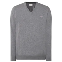 Classic Cotton V-Neck Sweater