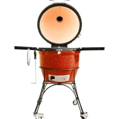 Classic II Red with Cart, Side Shelves, Heat Deflector and Tools