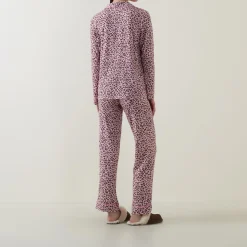 Online STRIPE & STARE Classic Leopard Pyjama Set