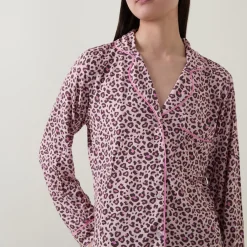Online STRIPE & STARE Classic Leopard Pyjama Set