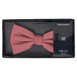 Fashion TRESANTI Classic Solid Pure Silk Bow Tie