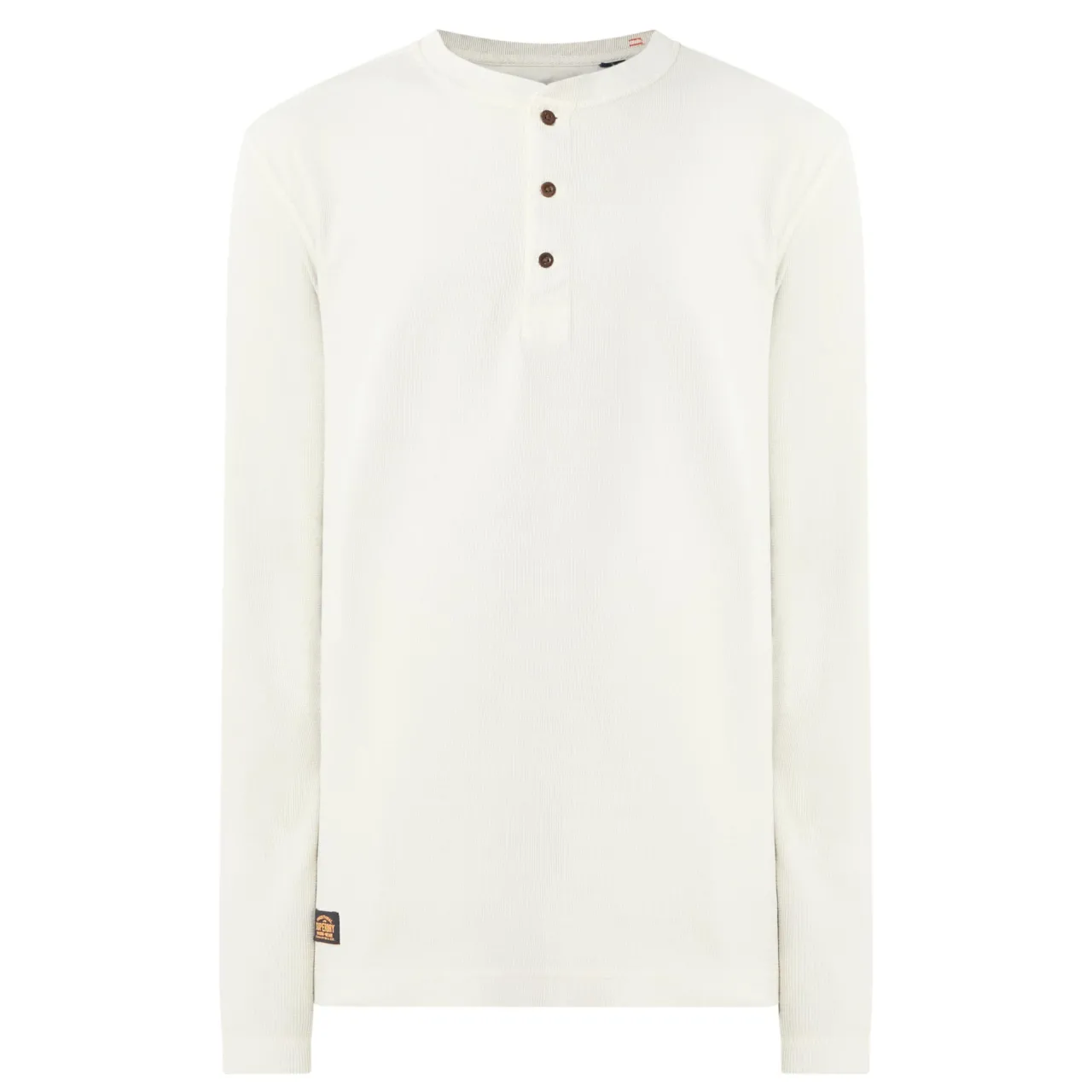 Hot SUPERDRY Classic Vintage Logo Henley Top