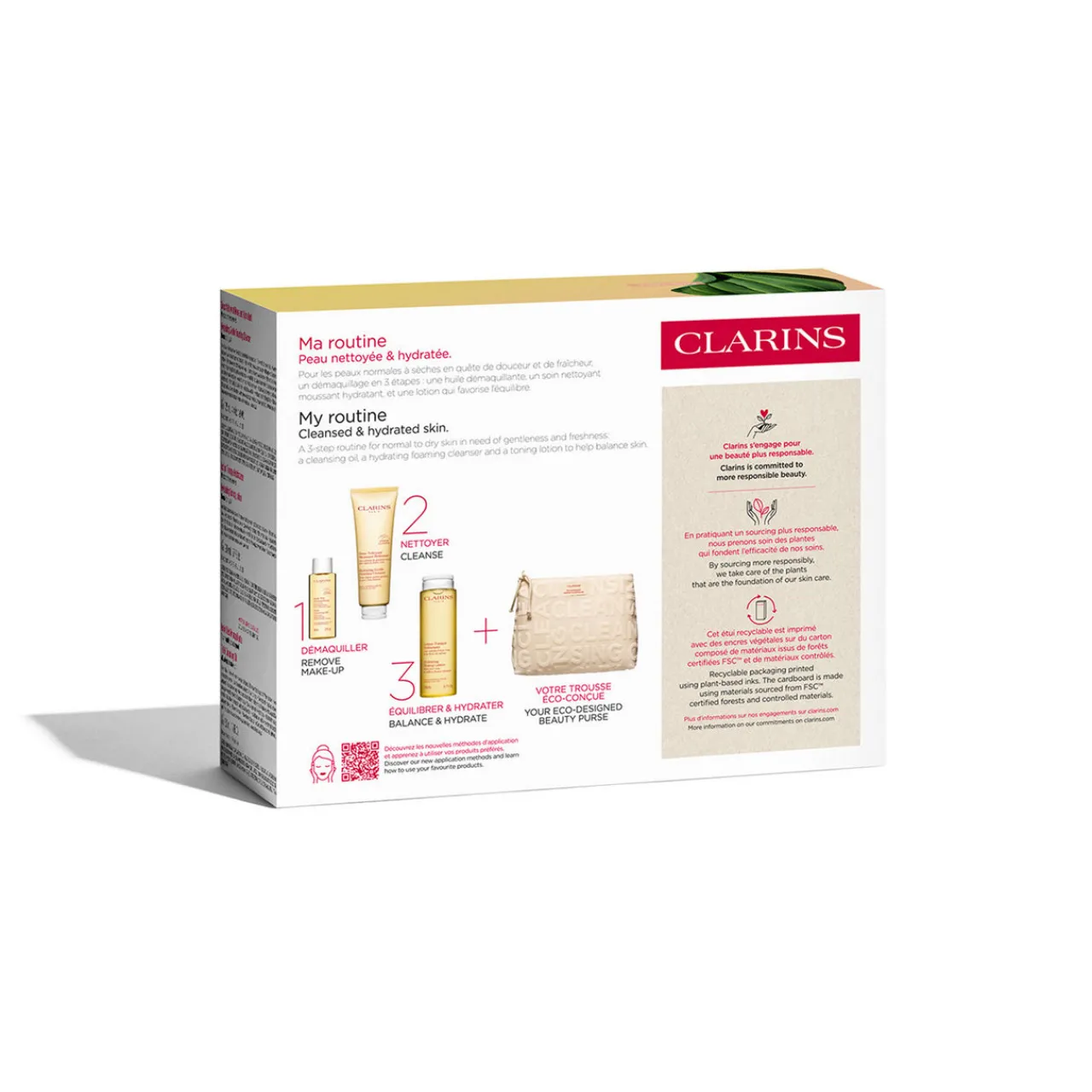 New CLARINS Cleansing Value Pack Normal to Dry Skin