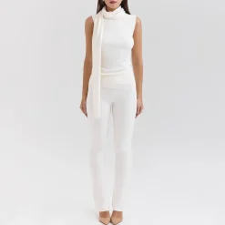 Clementine Draped Tank Top